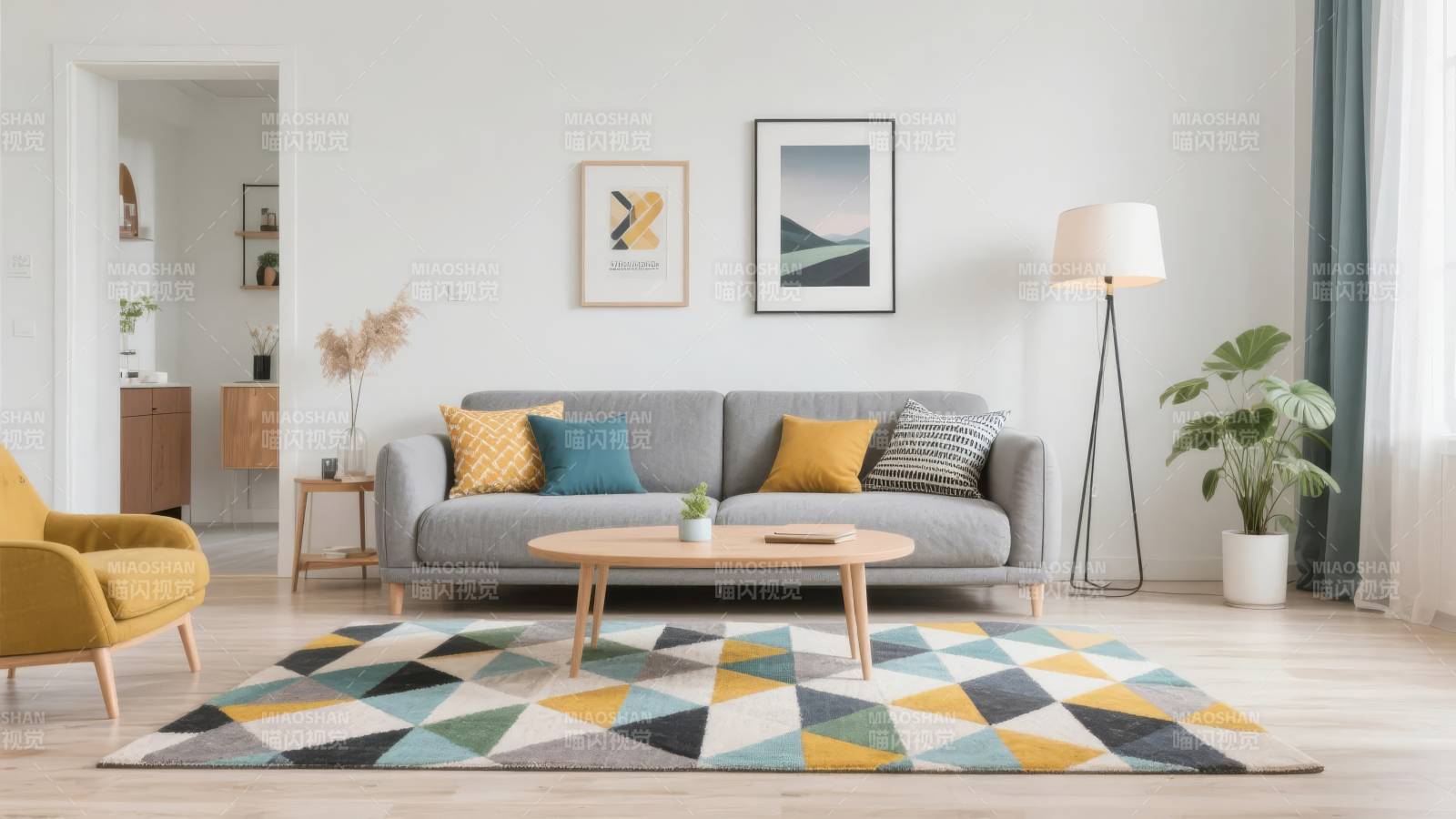 现代简约客厅设计图片