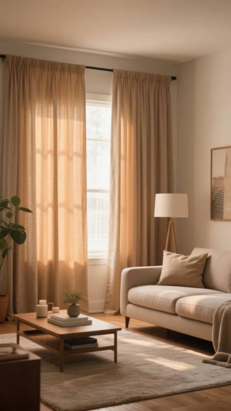 温馨客厅阳光照图片