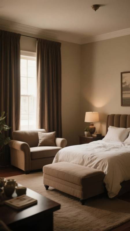 温馨卧室静谧时光图片