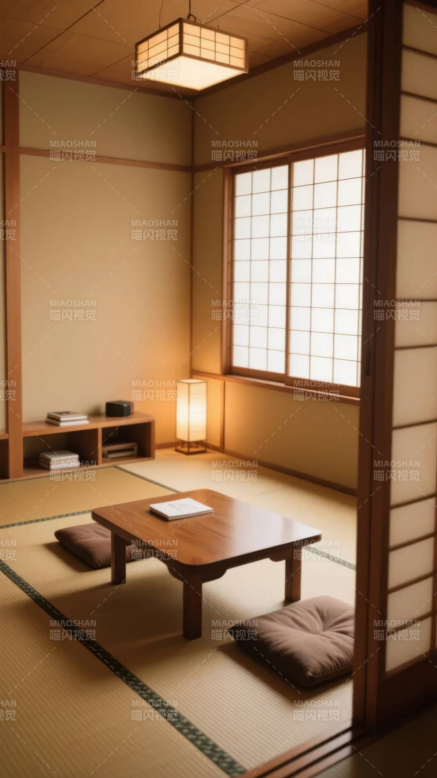 日式静谧茶室图片