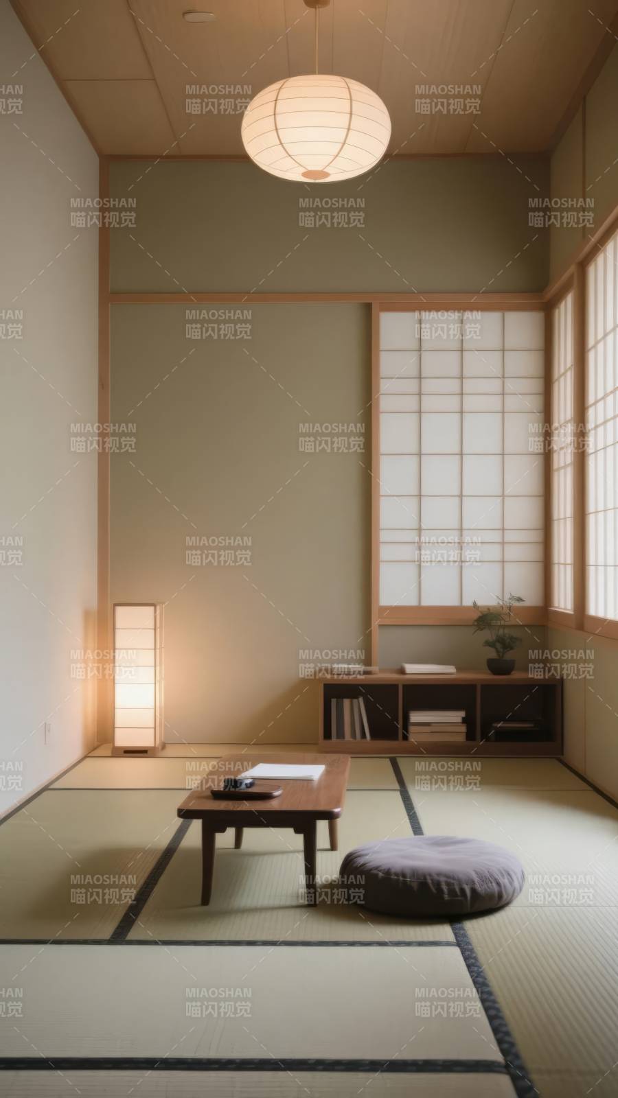 日式禅意茶室图片