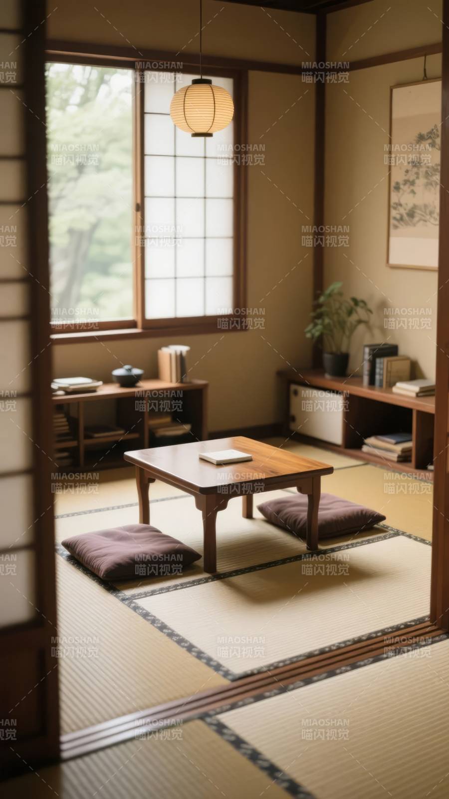 日式禅意茶室图片