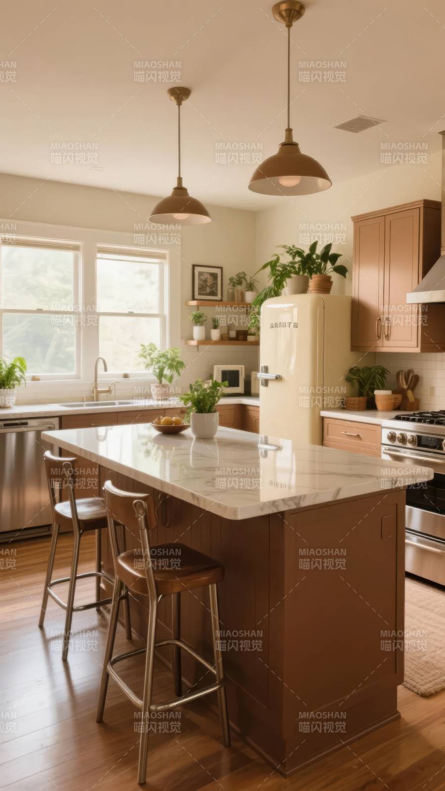 温馨厨房 复古风韵图片