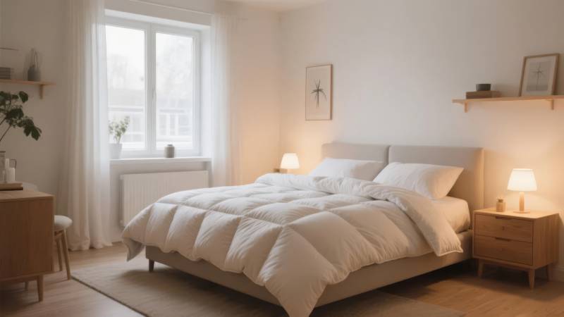 温馨简约卧室图片