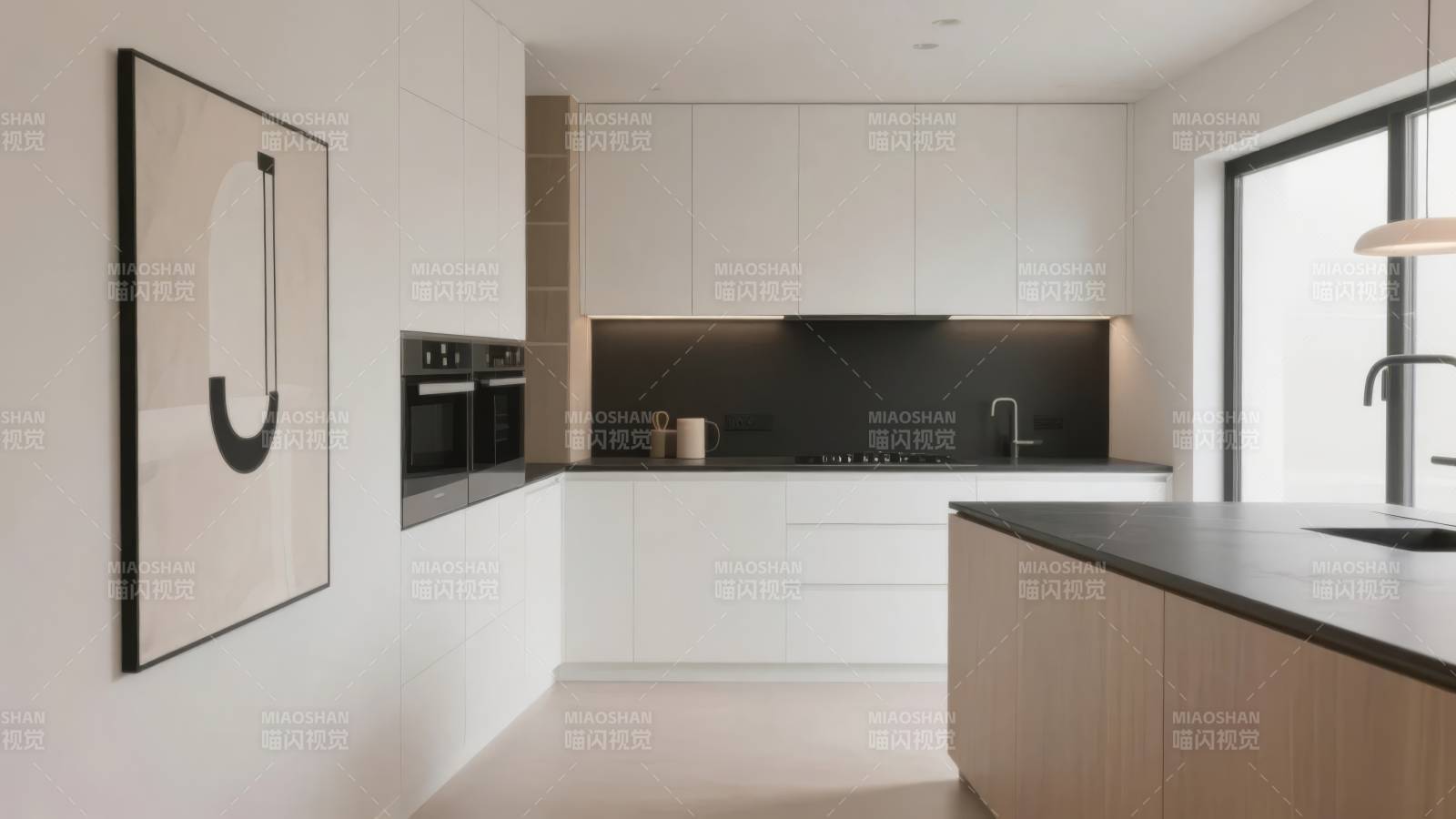 现代简约厨房设计图片