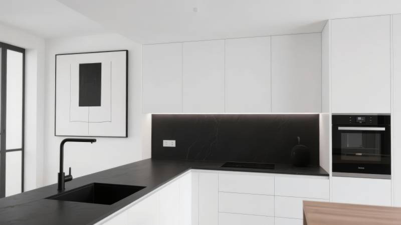 现代简约厨房设计图片