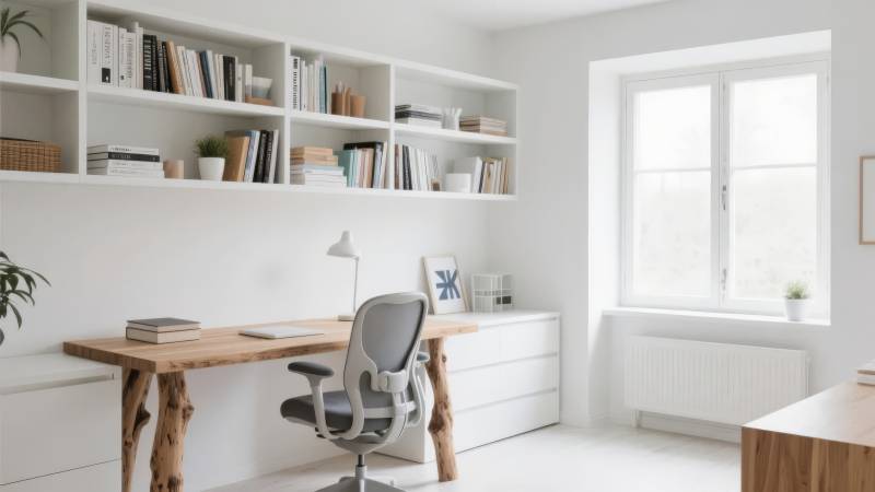 简约书房设计图片