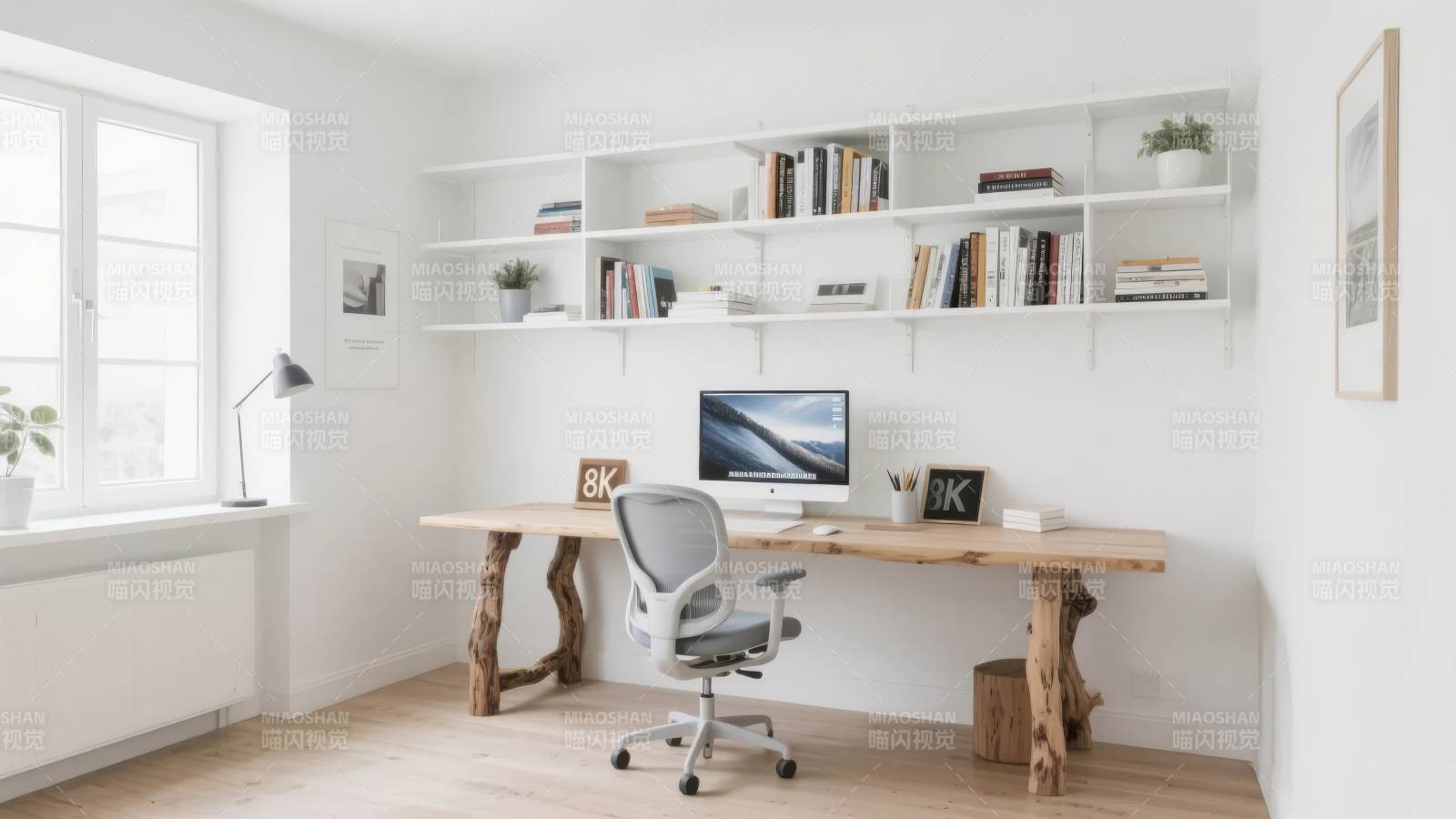 简约书房设计图片