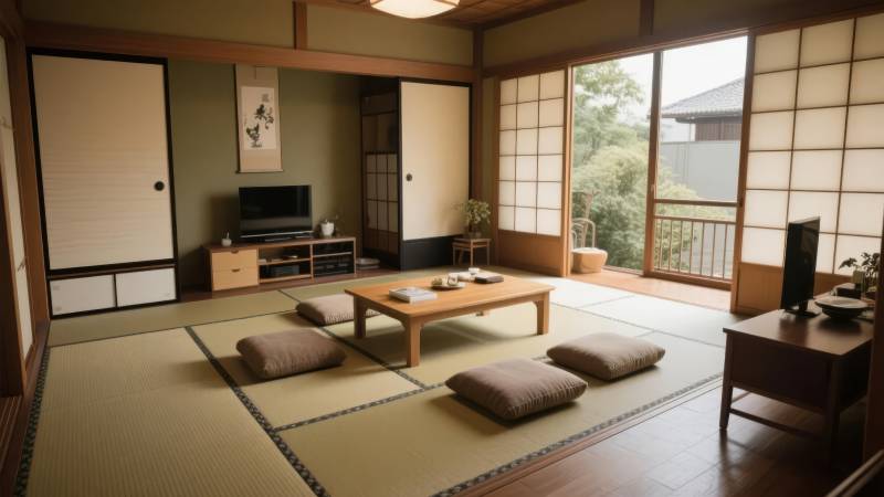 日式榻榻米客厅图片