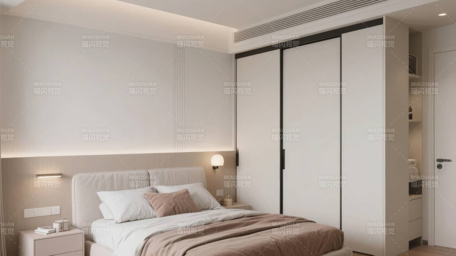 现代简约卧室设计图片