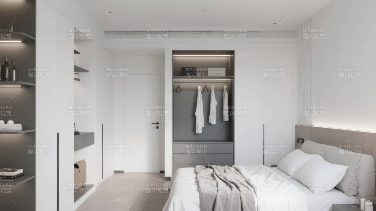 现代简约卧室设计图片