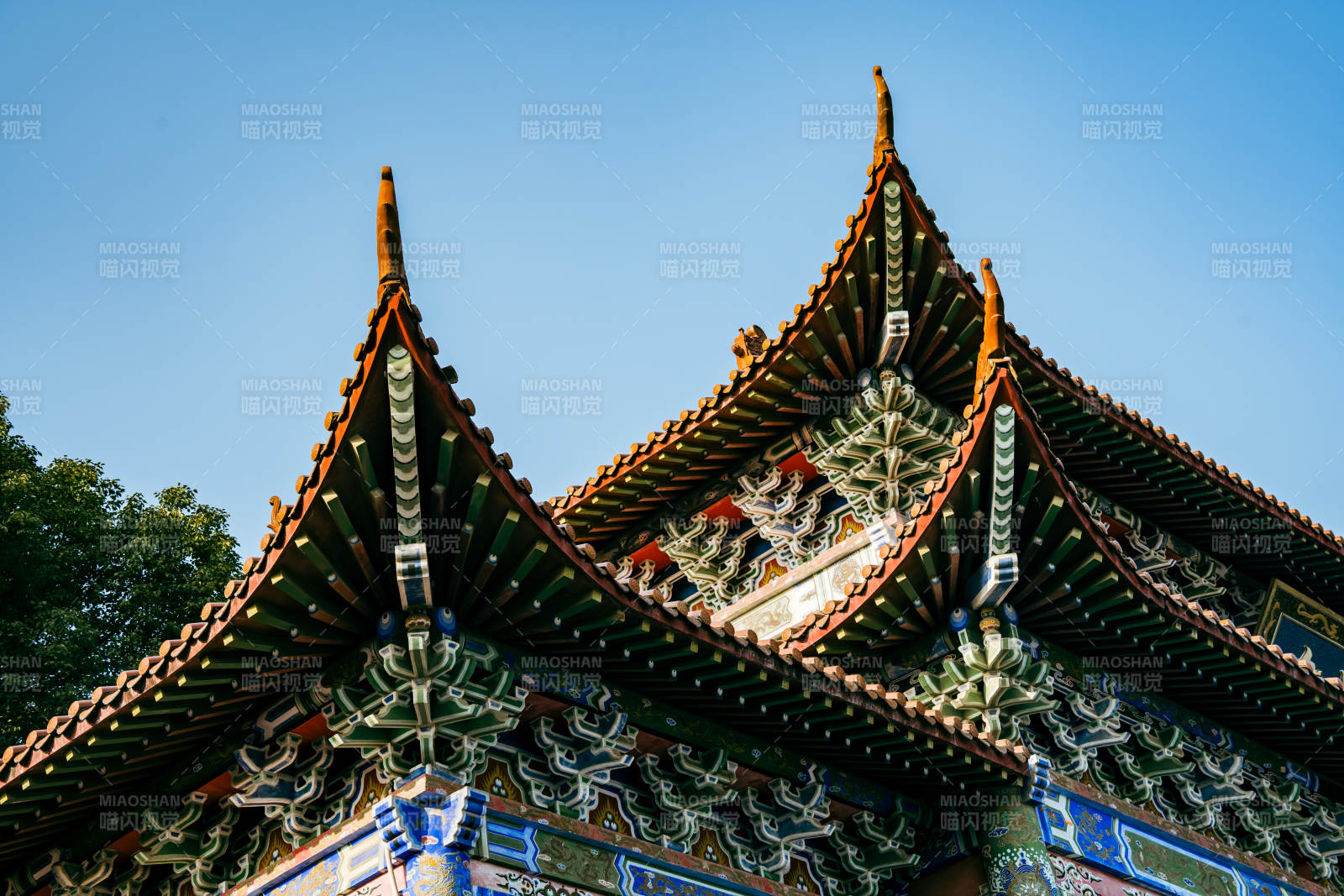 古建筑飞檐翘角图片