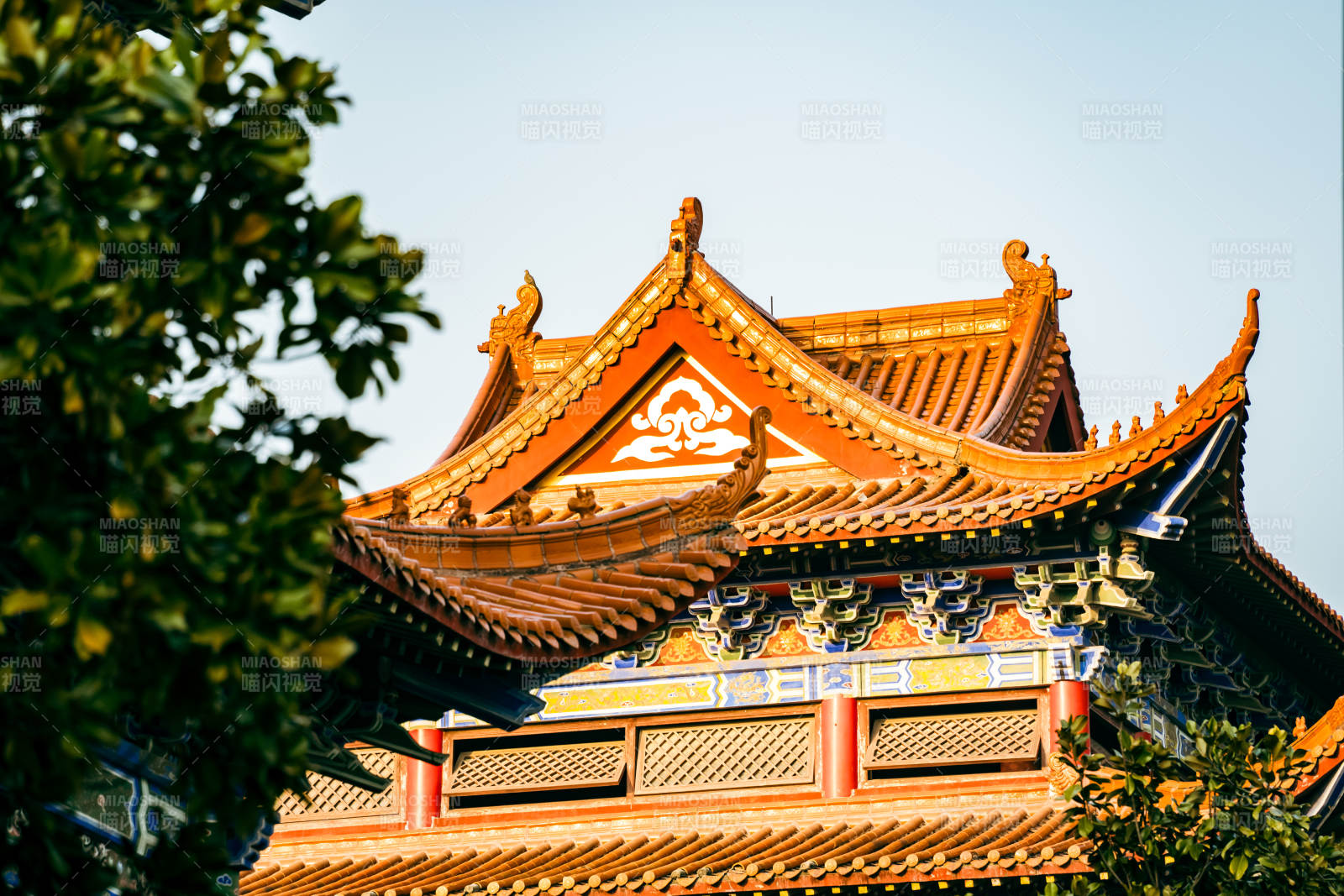 古建筑飞檐翘角图片