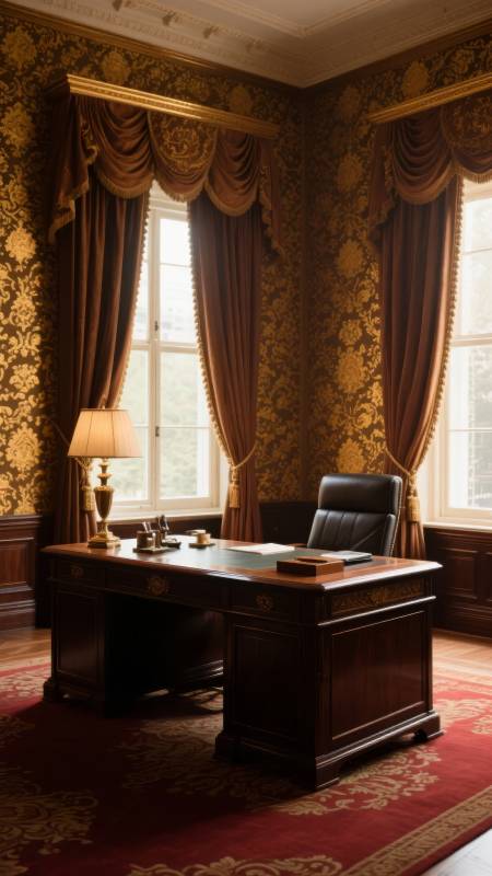 古典书房静谧雅致图片