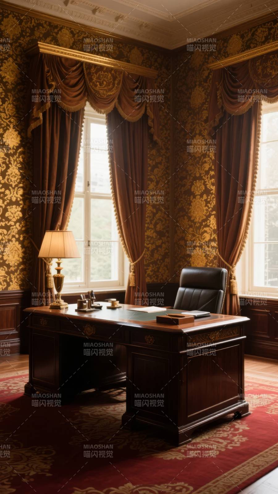 古典书房静谧雅致图片