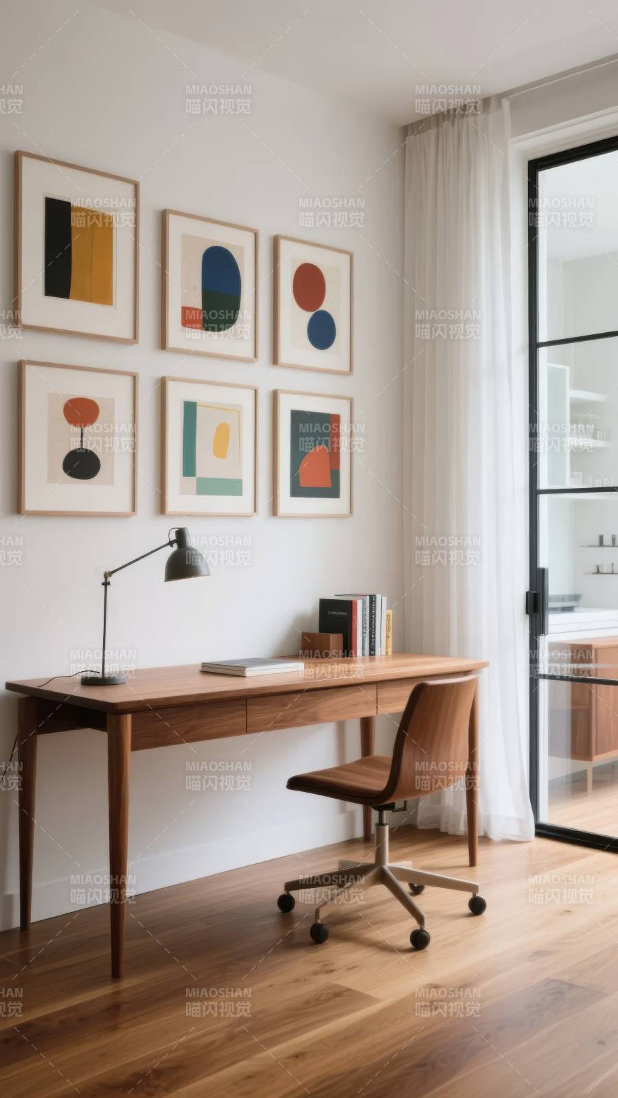 简约书房设计图片