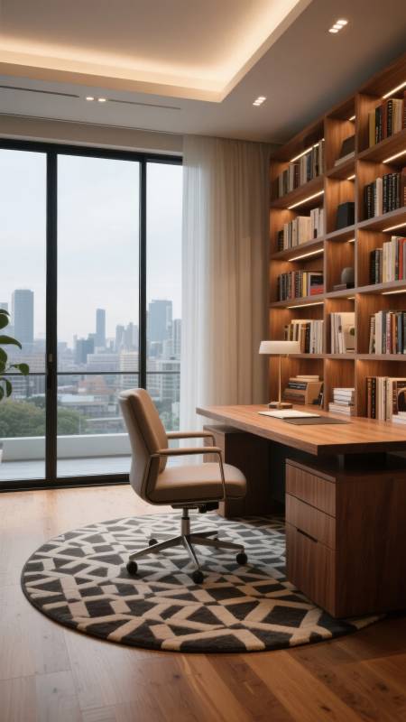 现代书房 城市景观图片