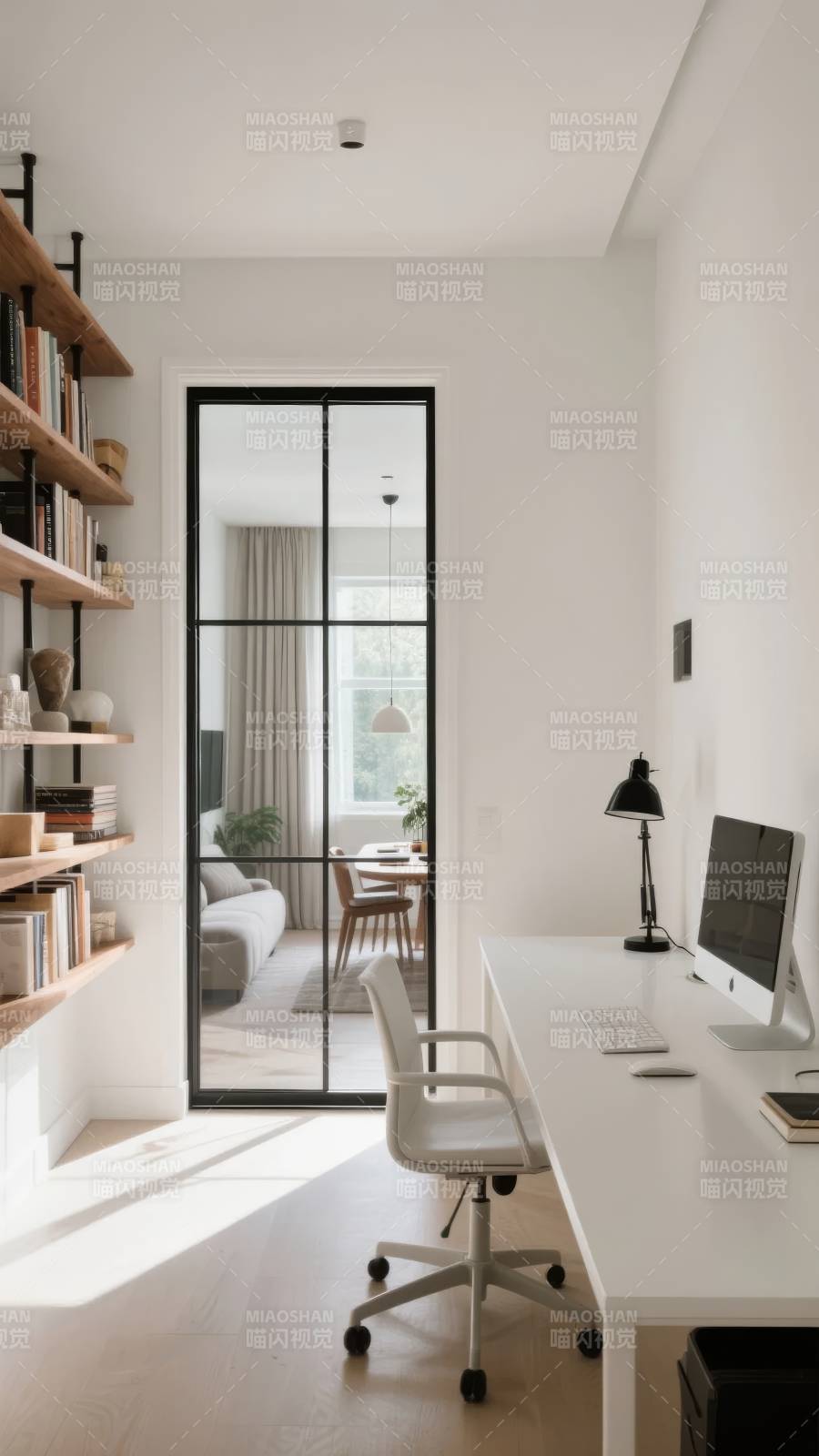 简约书房设计图片