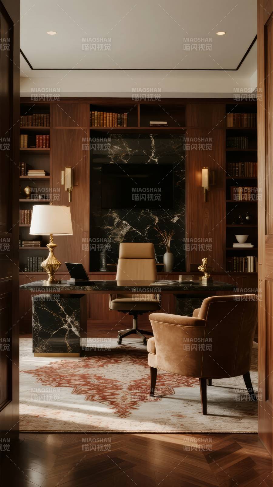 奢华书房设计图片