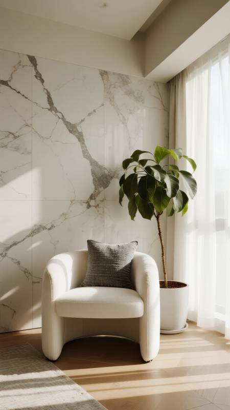 简约客厅一角图片