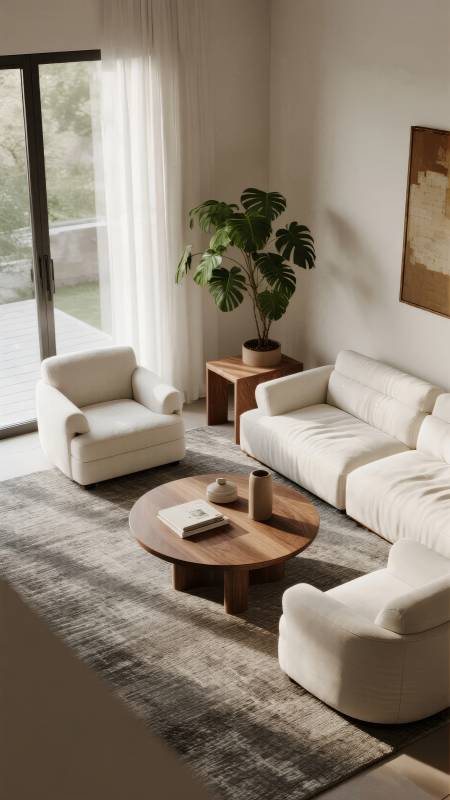 简约客厅 自然光感图片