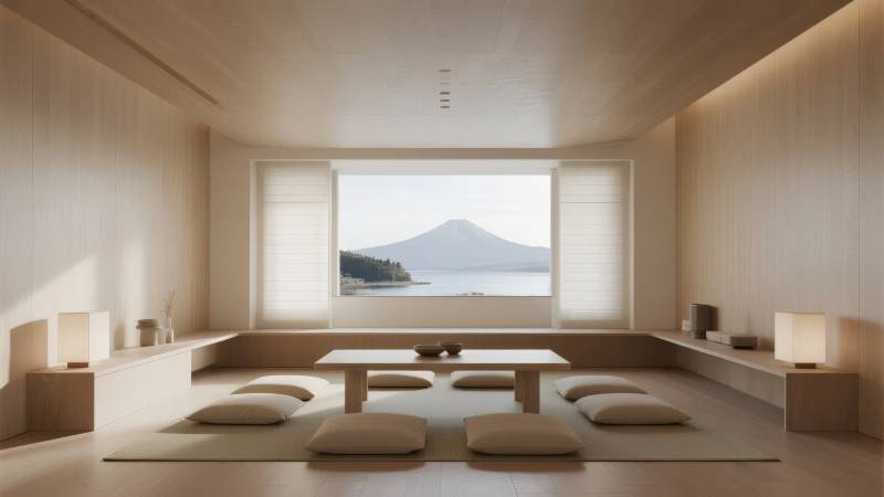 静谧禅意空间图片