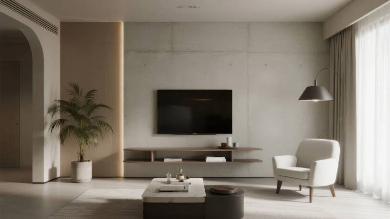 现代简约客厅设计图片