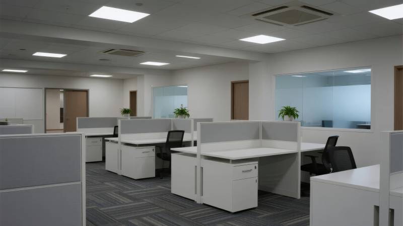 现代办公空间布局图片