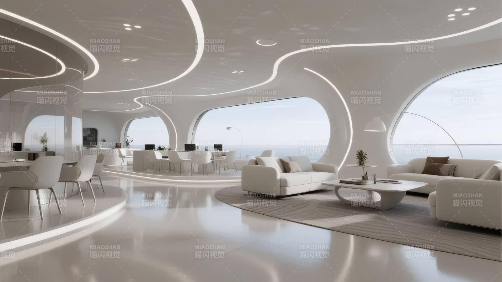 未来感客厅设计图片