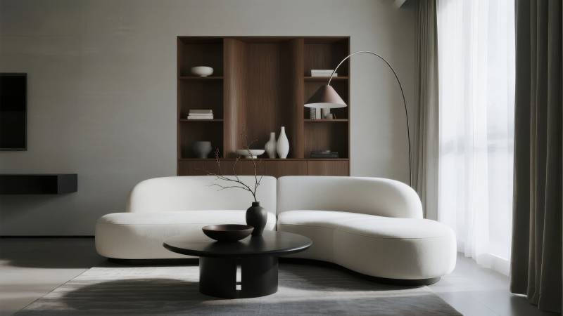 现代简约客厅设计图片