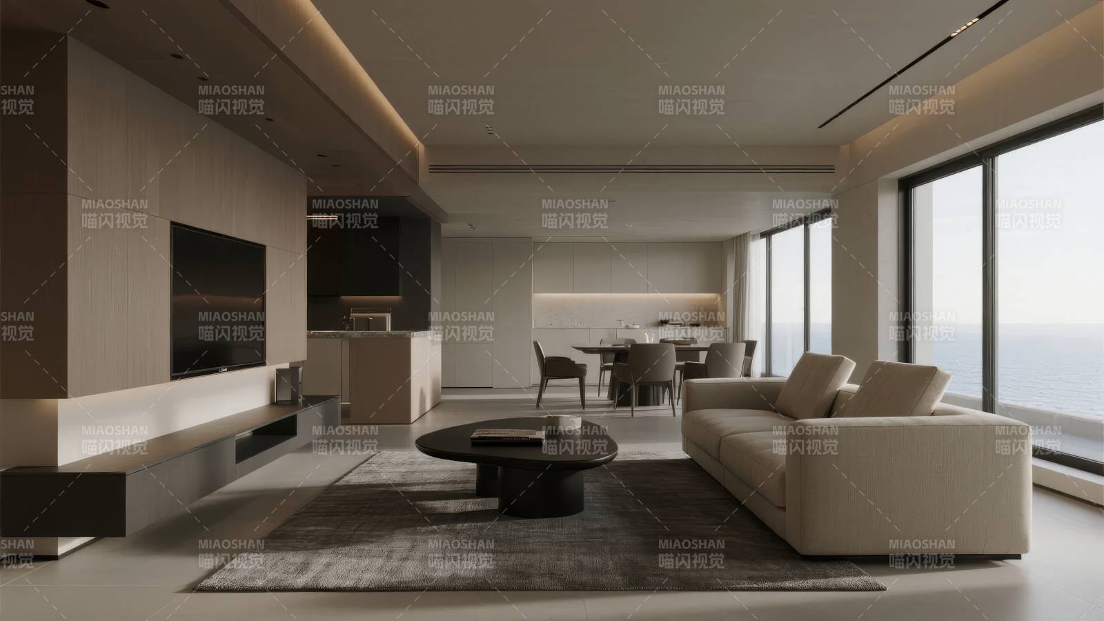 现代简约客厅设计图片