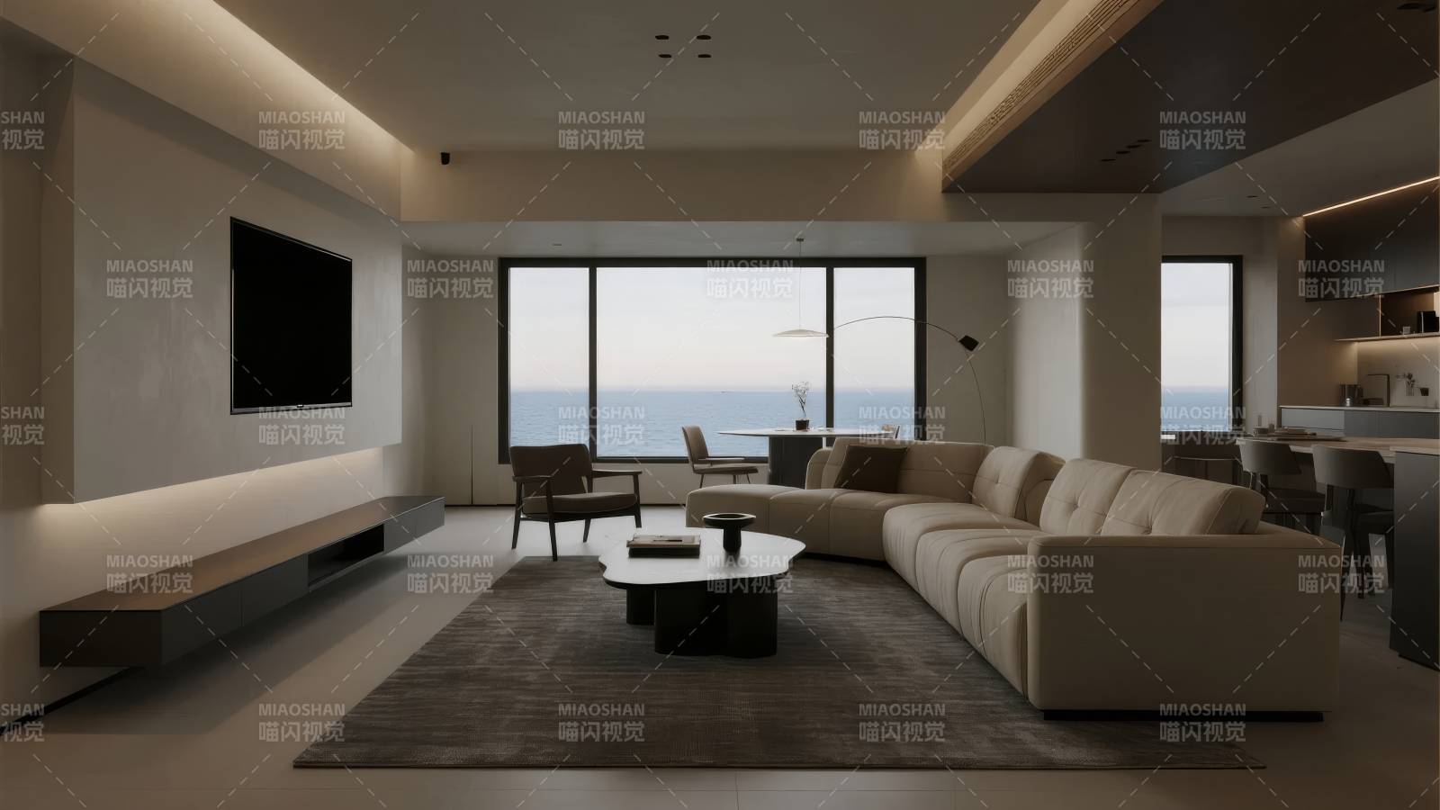 现代简约客厅设计图片