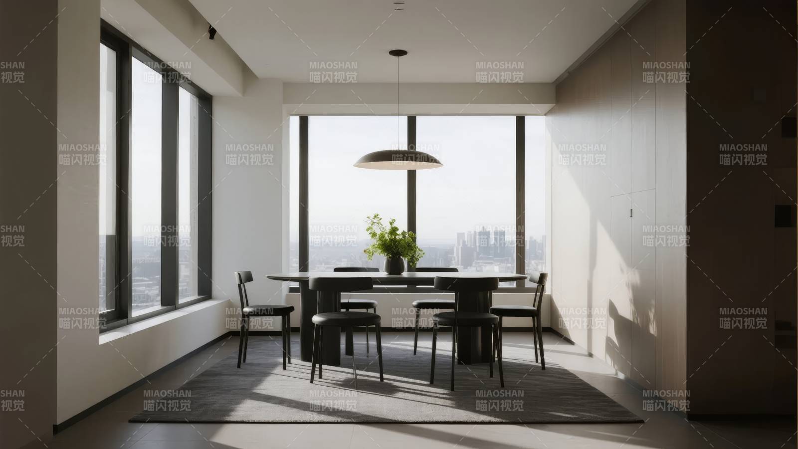 现代简约餐厅设计图片