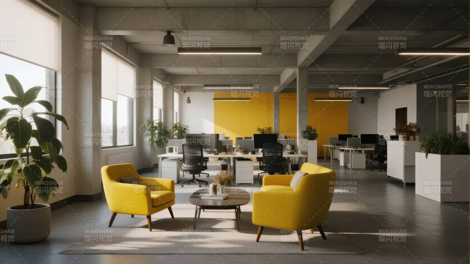 现代办公空间设计图片