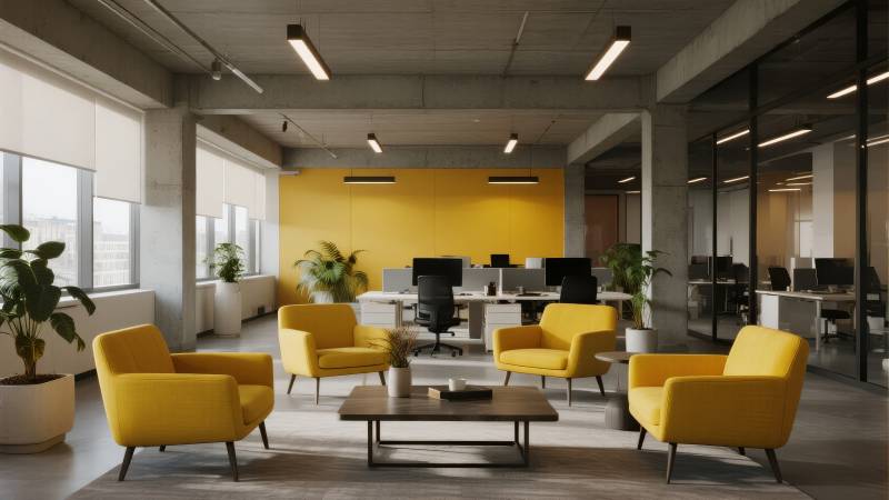 现代办公空间设计图片