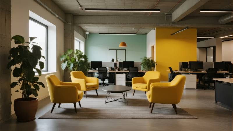 现代办公空间设计图片