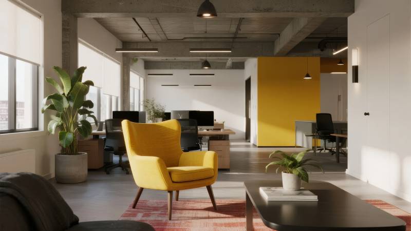 现代办公空间设计图片