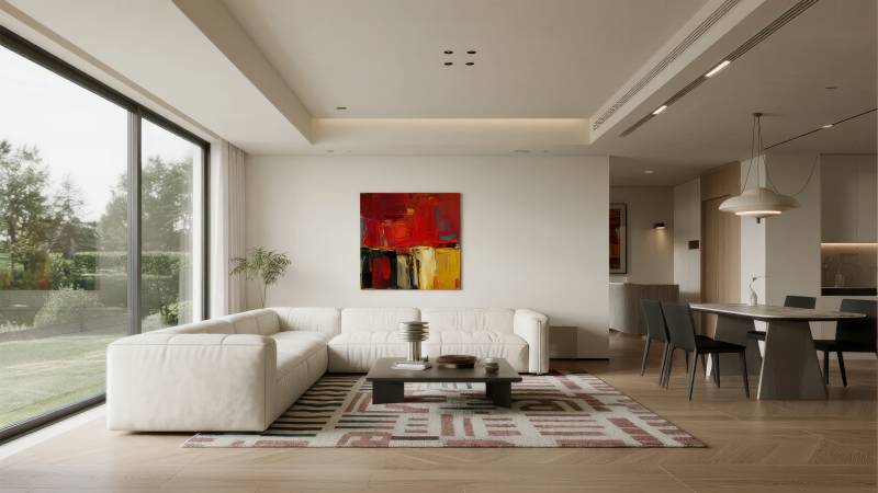 现代简约客厅设计图片