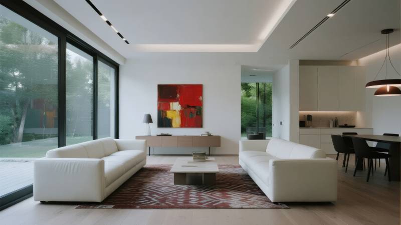 现代简约客厅设计图片