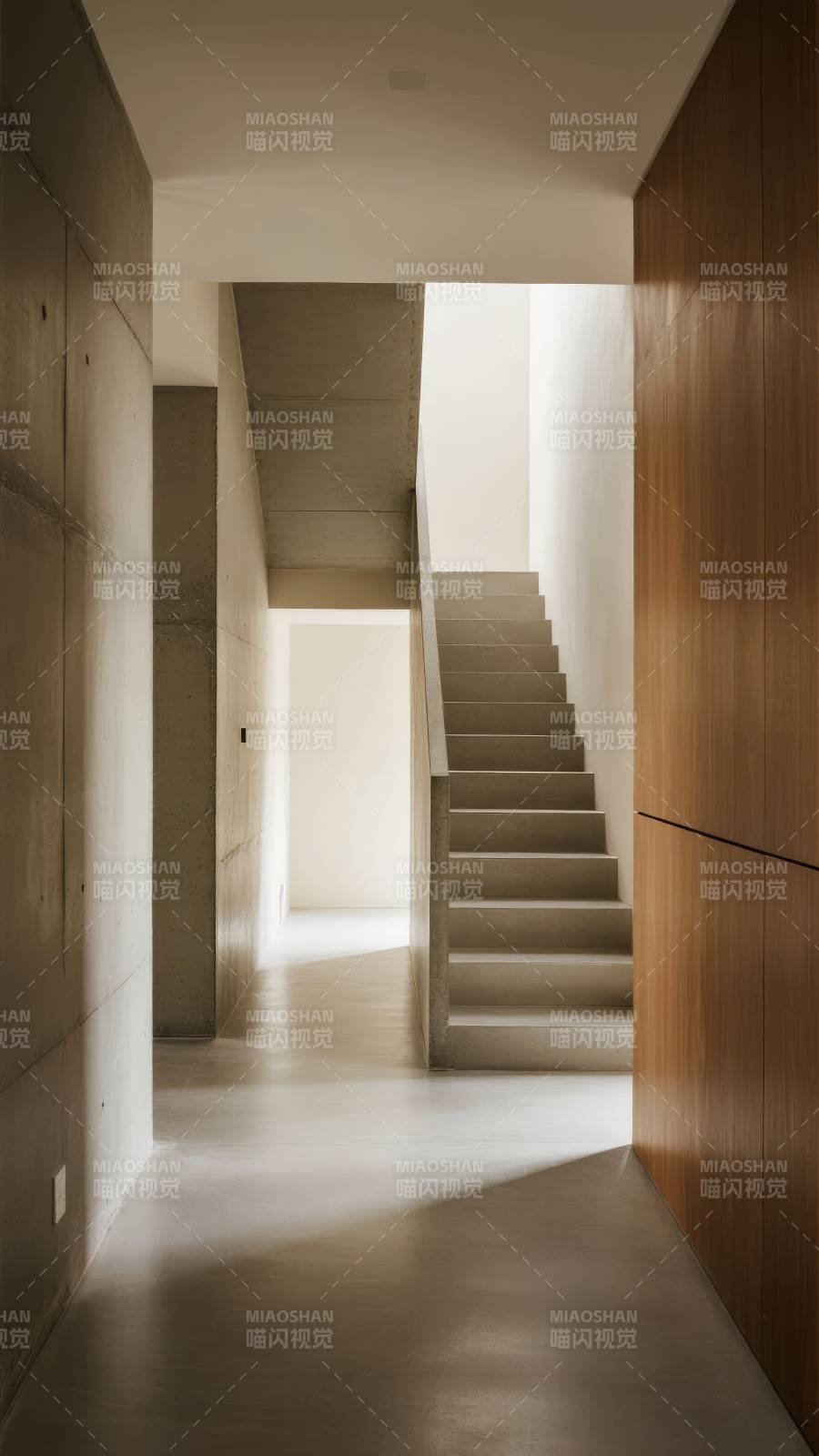 光影楼梯间图片