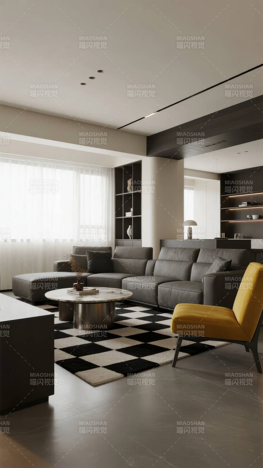 现代简约客厅设计图片