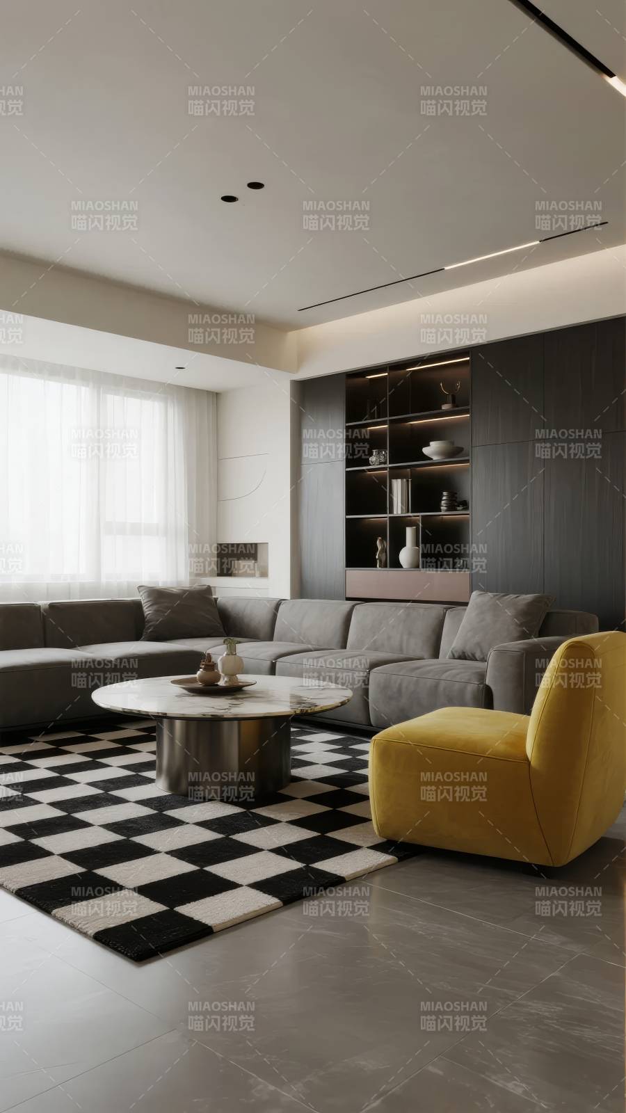 现代简约客厅设计图片