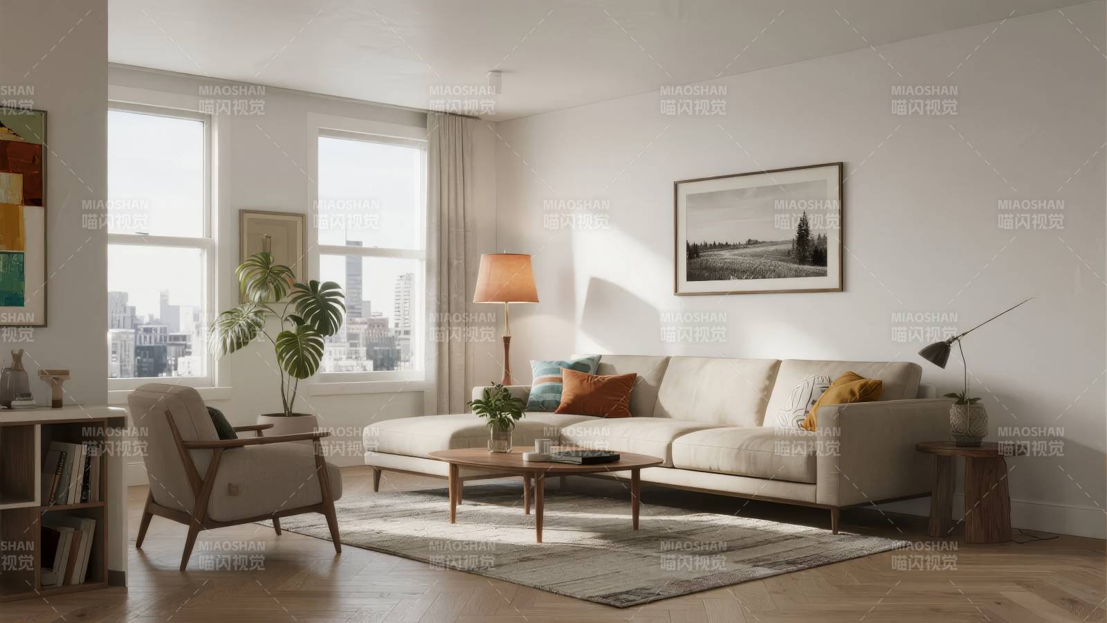 现代简约客厅设计图片