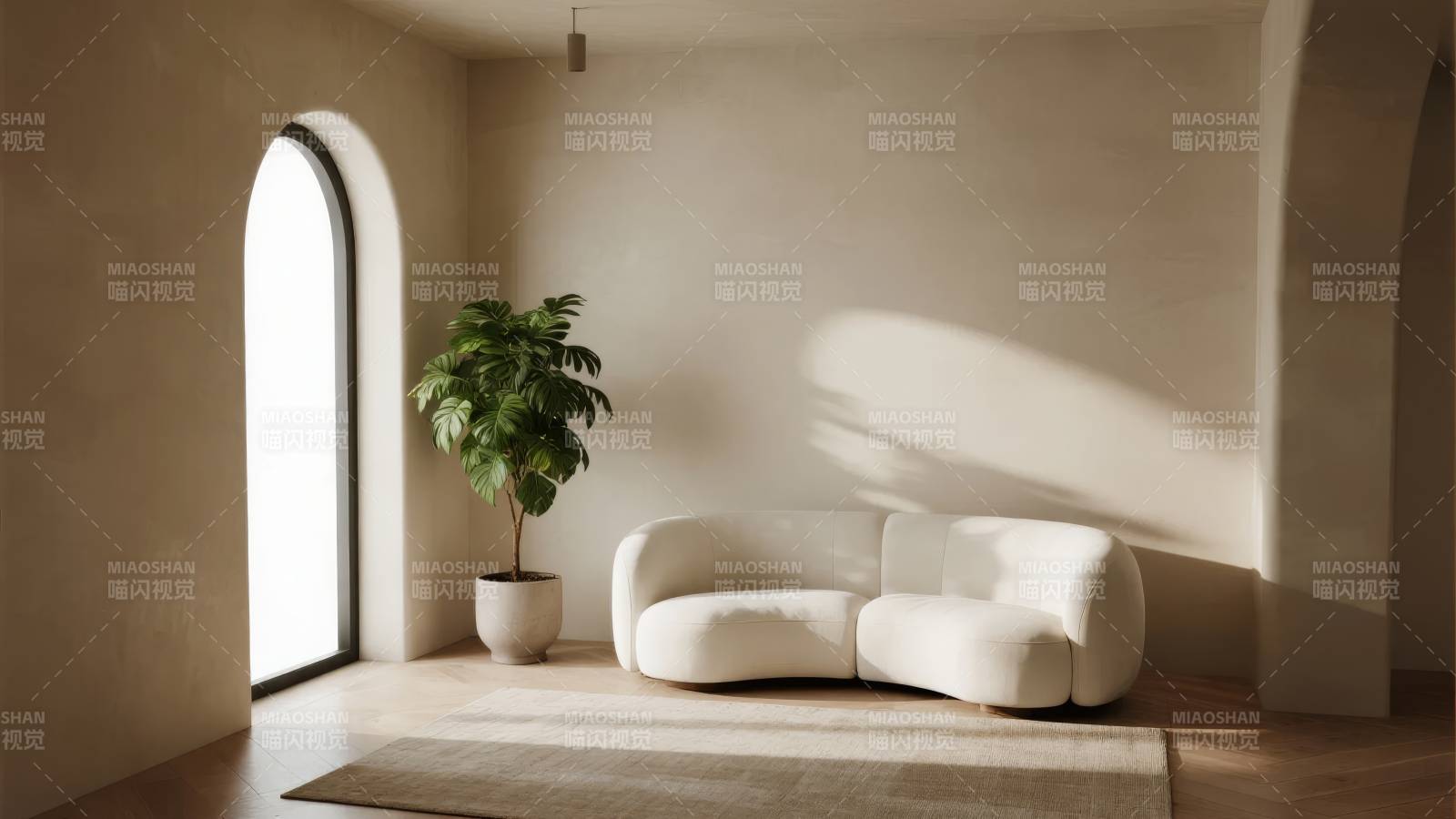 简约客厅光影之美图片