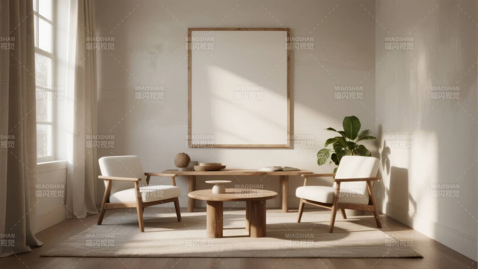 简约客厅静谧时光图片