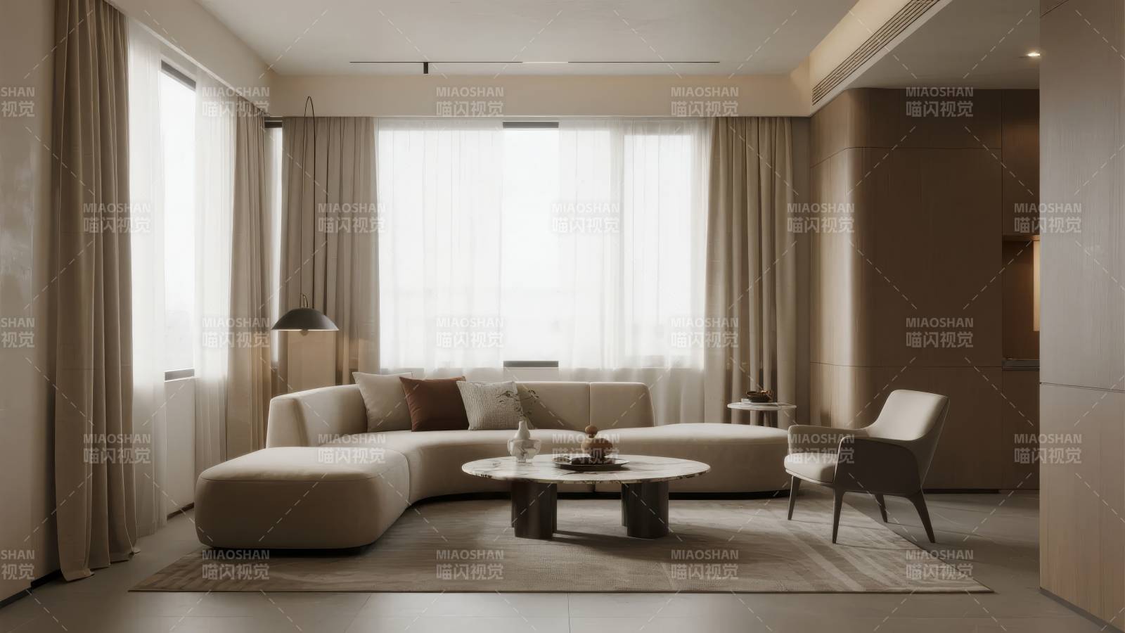 现代简约客厅设计图片