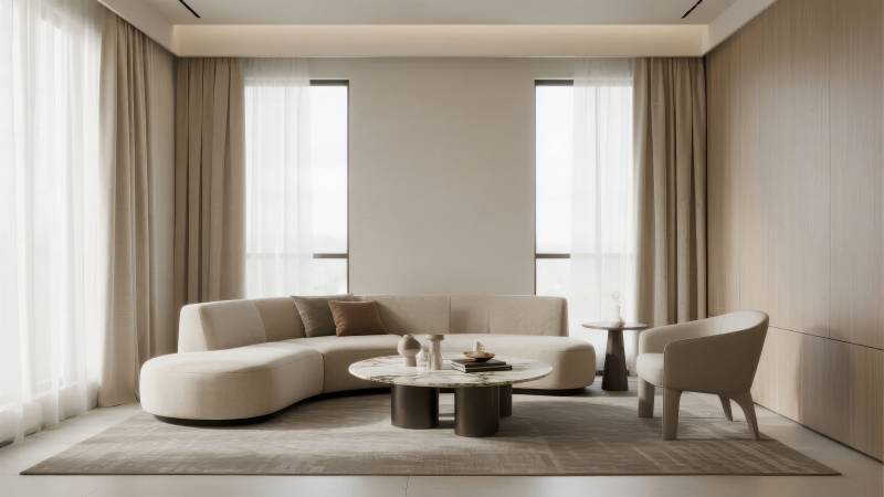 现代简约客厅设计图片