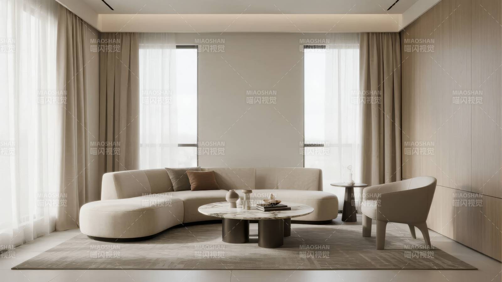 现代简约客厅设计图片