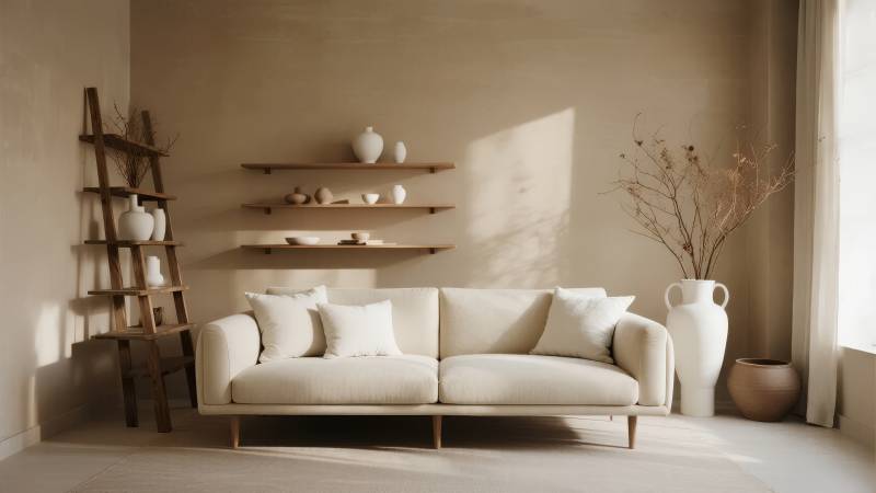 简约客厅静谧时光图片