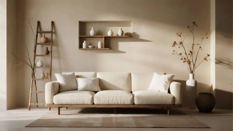 简约客厅布置图片